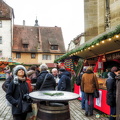 Christmas market on the Gruner Markt (1805 visits) Rothenburg Christmas market stalls on the Gruner Markt Christmas market on the Gruner Markt